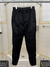 Load image into Gallery viewer, ss1996 Issey Miyake Nylon Moto Trousers with Ribbed Knee Panels - Size M