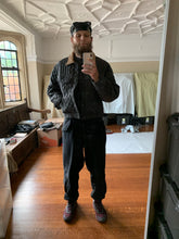 Load image into Gallery viewer, 1990s Armani Heavy Textured Quilted Nylon Trucker Jacket - Size XL