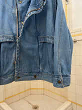 Load image into Gallery viewer, 1980s Marithe Francois Girbaud Light Wash Denim Double Closure Jacket - Size M