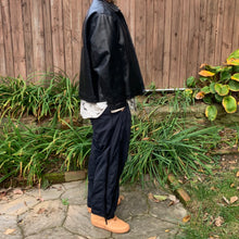 Load image into Gallery viewer, aw1991 Yohji Yamamoto 6.1 The Men Ready For Duty Pinup Leather Jacket - Size M