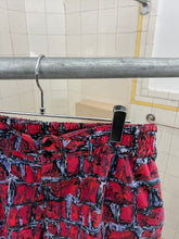 Load image into Gallery viewer, 1990s Katharine Hamnett Red Hawaiian Print Shorts - Size M