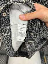 Load image into Gallery viewer, 1980s Marithe Francois Girbaud Cropped Distressed Trucker Jacket - Size S