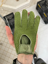 Load image into Gallery viewer, 1980s Armani Tonal Green Gloves - Size M