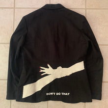 Load image into Gallery viewer, ss2009 Yohji Yamamoto "Dont Do That" Applique Hand Jacket - Size XL