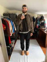 Load image into Gallery viewer, 1990s Armani Faded Brown Oversized Bomber Jacket with Contrast Detailing - Size XXL