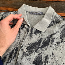 Load image into Gallery viewer, 1980s Issey Miyake Grey Oversized Printed Shirt - Size L