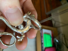 Load image into Gallery viewer, aw2016 Takahiromiyashita The Soloist .925 Sterling Silver Gecko Ring - Size OS