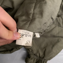 Load image into Gallery viewer, 1990s Katharine Hamnett Khaki Silk Military Parka - Size XL