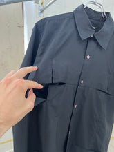 Load image into Gallery viewer, 1990s Dexter Wong Oversized Workshirt with Cross Slit Chest Pocket Detail - Size XL