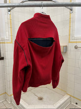Load image into Gallery viewer, 1980s Armani Rib Knit Bomber with Removable Sleeves and Backzip Hood - Size M