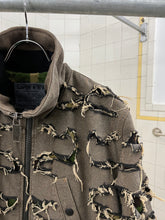 Load image into Gallery viewer, 2000s Griffin Blade-Cut Camo Bomber - Size M