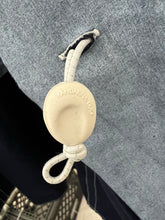 Load image into Gallery viewer, 2000s Mandarina Duck Raw Cut Coated Fabric Shirt Jacket with Contrast Detailing - Size M