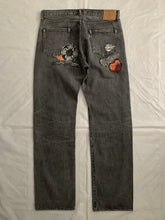 Load image into Gallery viewer, 2000s Yohji Yamamoto x Spotted Horse Repaired Distressed Denim - Size XL