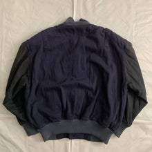 Load image into Gallery viewer, 1980s Issey Miyake Switch Sleeve Linen Bomber Jacket with Removable Lining - Size XL