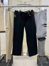Load image into Gallery viewer, 2000s Samsonite 'Travel Wear' Black Belted Twill Pants - Size L