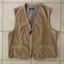 Load image into Gallery viewer, aw1993 Armani Faded Yellow Corduroy Vest - Size M