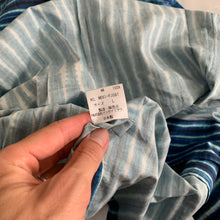 Load image into Gallery viewer, ss1996 Issey Miyake Blue Dyed Striped Shirt - Size XL