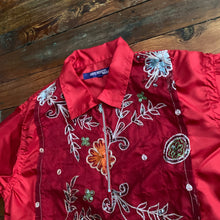 Load image into Gallery viewer, ss2005 Junya Watanabe Sequin and Embroidered Pullover Polo - Size M
