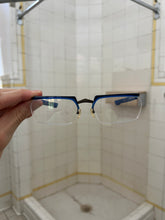 Load image into Gallery viewer, 1990s Issey Miyake x Alain Mikli Multi-Fold Blue Sunglasses - Size OS