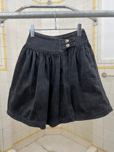 Load image into Gallery viewer, 1980s Marithe Francois Girbaud x Closed Twill Wrap Skirt with Waist Snap Detail - Size XS