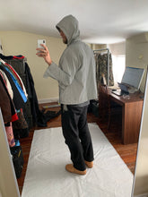 Load image into Gallery viewer, 2000s Armani Futuristic Reflective Glass Jacket with Modular Hood - Size XL