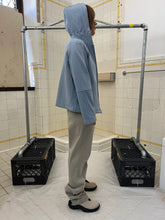 Load image into Gallery viewer, Late 1990s Mandarina Duck Contemporary Baby Blue Zip-up Hoodie - Size S