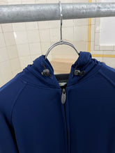 Load image into Gallery viewer, Late 1990s Mandarina Duck Navy Wide &amp; Crop Jersey Hoodie - Size L