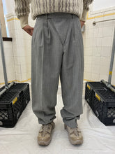 Load image into Gallery viewer, 1980s Issey Miyake Hemp Blend Waist Cinch Trousers with Gurkha Closure - Size L
