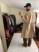 Load image into Gallery viewer, aw1995 Yohji Yamamoto Beige Raw Cut Wool Overcoat - Size OS