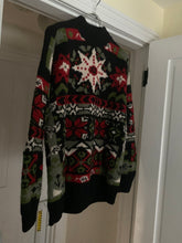 Load image into Gallery viewer, 1990s Katharine Hamnett Graphic Intarsia Turtleneck Sweater - Size XL