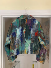 Load image into Gallery viewer, 1991 CDG Cropped Painted Wool Jacket - Size S