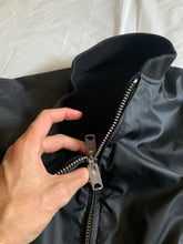 Load image into Gallery viewer, ss1993 Yohji Yamamoto Reversible Nylon &amp; Wool Cropped Bomber Jacket - Size OS