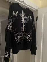 Load image into Gallery viewer, aw2002 Bernhard Willhelm Embroidered Graphic Crewneck - Size M