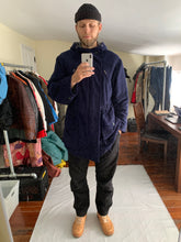 Load image into Gallery viewer, 1990s Katharine Hamnett Navy Parka - Size M