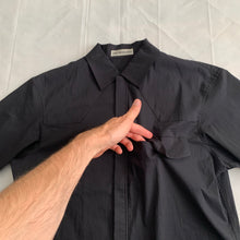 Load image into Gallery viewer, ss1999 Issey Miyake Cotton/Nylon Blend Boxy Cut Workshirt with Zipper Closure - Size M