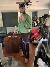 Load image into Gallery viewer, 1990s Armani Textured Iridescent Green Nylon "Hyper Cold" Cropped Jacket - Size L