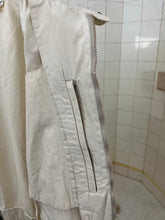 Load image into Gallery viewer, 2000s Mandarina Duck Light Bomber Jacket with Sashiko Trim Detailing - Size L