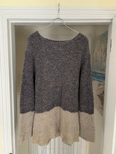 Load image into Gallery viewer, aw1993 CDGH+ Grey Dip Dyed Knitted Sweater - Size OS