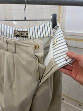 Load image into Gallery viewer, 1980s Marithe Francois Girbaud x Closed Double Pleated Trousers with Double Pleated Back Pockets - Size S