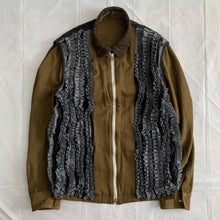 Load image into Gallery viewer, ss1999 CDGH+ Reversible Olive Work Jacket with Frill Lining - Size M