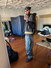 Load image into Gallery viewer, 1990s Armani Cotton Nylon Blend Blouson with Removeable Hood - Size L