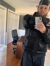 Load image into Gallery viewer, aw1999 Issey Miyake Coated Nylon Puffer Jacket with Exaggerated Hood - Size XL