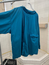 Load image into Gallery viewer, 1980s Marithe Francois Girbaud Pullover Shirt with Faux Placket and Neck String Detailing - Size M
