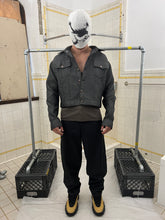 Load image into Gallery viewer, 1990s Dexter Wong Textured Synthetic Cropped Trucker Jacket - Size M