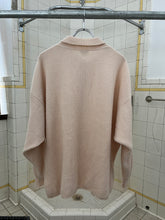 Load image into Gallery viewer, 1980s Marithe Francois Girbaud x Maillaparty Pink Half Buttoned Collared Sweater - Size L
