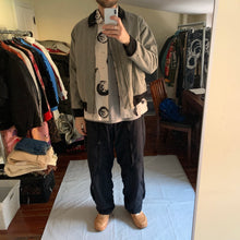 Load image into Gallery viewer, 1990s Goodenough Faded Grey Worker Jacket - Size M
