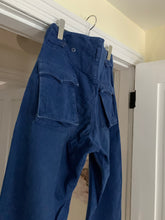Load image into Gallery viewer, 1980s Katharine Hamnett High Waist &amp; Tapered Military Trousers - Size M