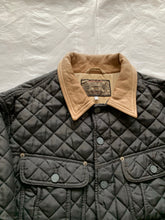 Load image into Gallery viewer, 1990s Armani Heavy Textured Quilted Nylon Trucker Jacket - Size XL