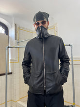 Load image into Gallery viewer, 1990s Vexed Generation Leather Ninja Neck Jacket - Size XL