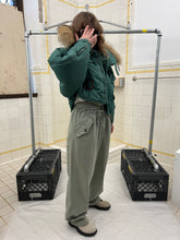 Load image into Gallery viewer, 1980s Marithe Francois Girbaud High Waisted Faux Layered Drawstring Trousers - Size S